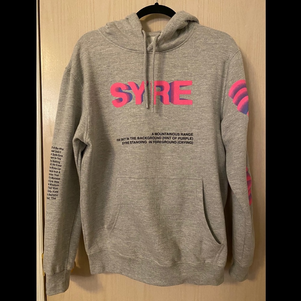 SYRE TOUR HOODIE, GREY